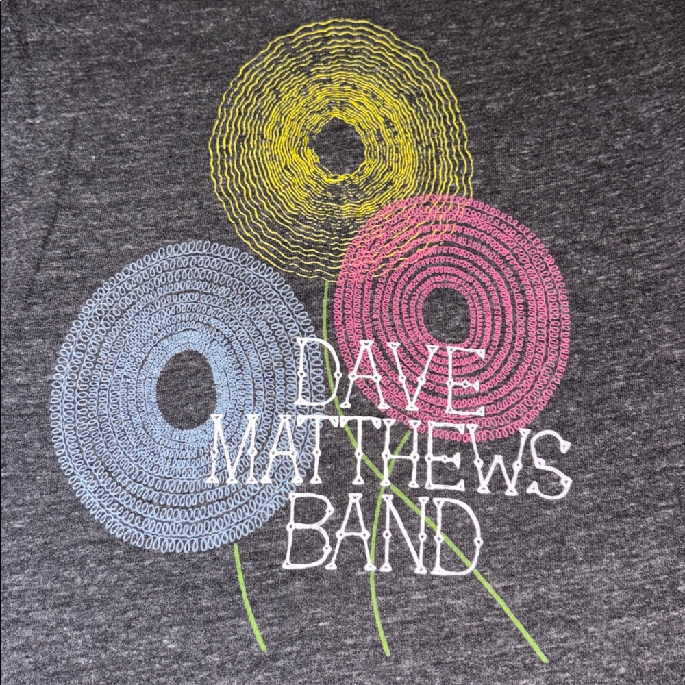 Dave Matthews Band Concert Tee Shirt - Picture 2 of 9